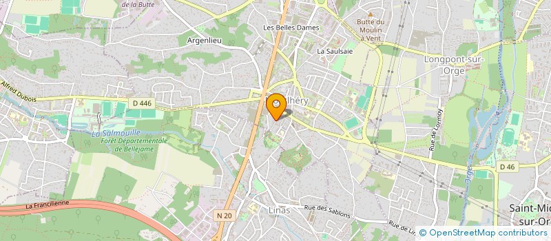 localisation de l'entreprise SCCV LE MOINE à MONTLHERY