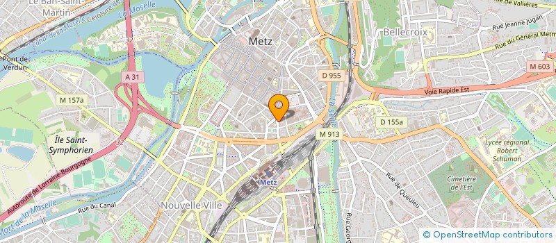 localisation de l'entreprise SCCV LE PARAIGE à METZ
