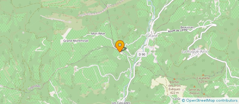 localisation de l'entreprise SCCV LE PARC DES DENTELLES à VACQUEYRAS