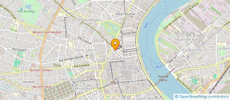 localisation de l'entreprise SCCV LE PATIO PRIMAVERA à BORDEAUX