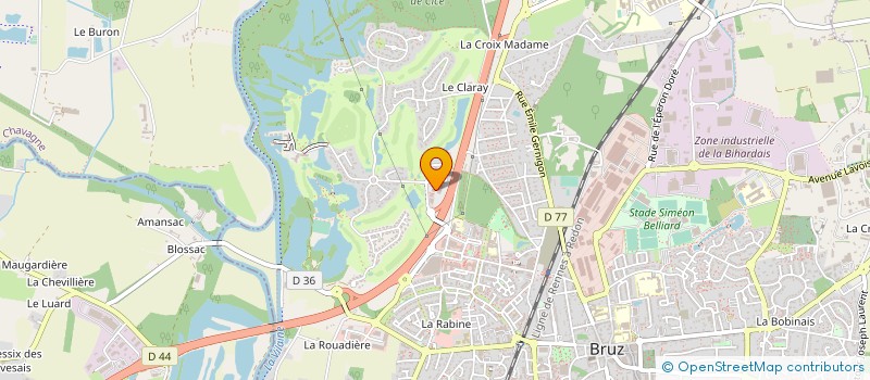 localisation de l'entreprise SCCV LE PATIS DE FRESCHE  BRUZ