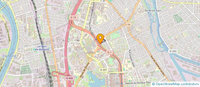 localisation de l'entreprise SCCV LE PERREUX CROIX D'EAU  CRETEIL