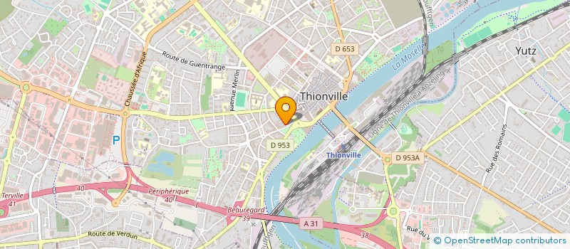 localisation de l'entreprise SCCV LE PETIT DUC à THIONVILLE