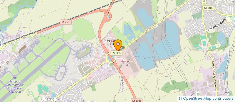 localisation de l'entreprise SCCV LE PHARE  ENTZHEIM