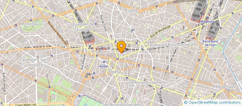 localisation de l'entreprise SCCV LE PLESSIS TREVISE - FOUREAU à PARIS