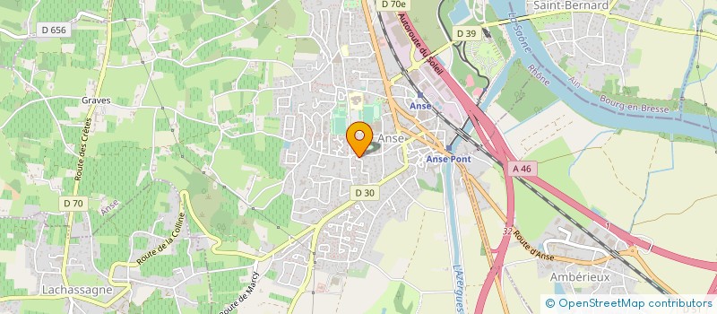 localisation de l'entreprise SCCV LE PONT DE BRIGNEUX  ANSE