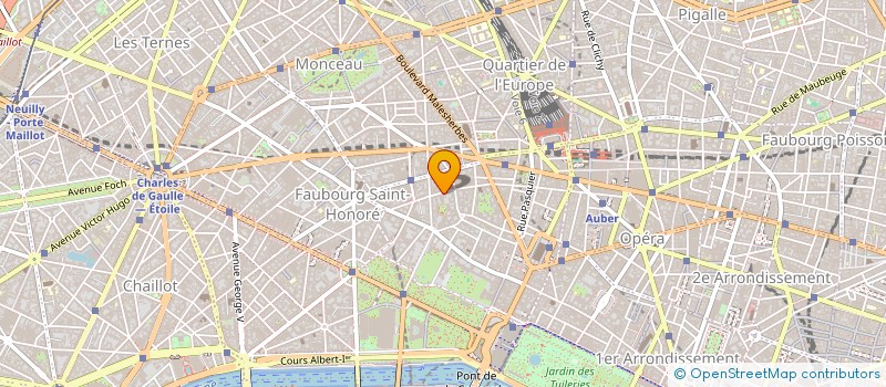 localisation de l'entreprise SCCV LE POSEIDON à PARIS