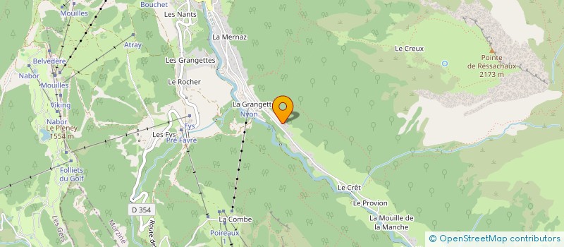 localisation de l'entreprise SCCV LE PRE DU CHAR à MORZINE