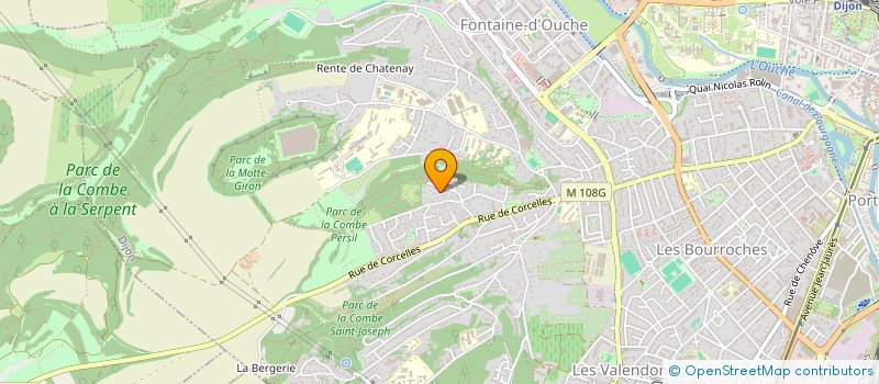 localisation de l'entreprise SCCV LE QUATUOR I ET II à DIJON