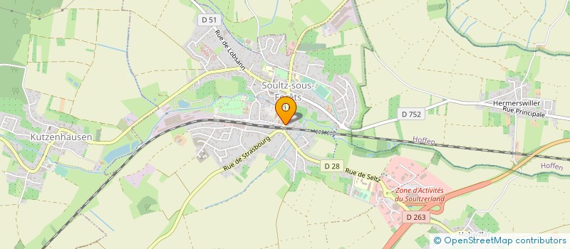 localisation de l'entreprise SCCV LE SEEFELD  SCHNENBOURG