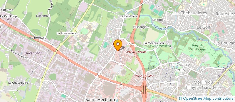 localisation de l'entreprise SCCV LE SOLET à SAINT-HERBLAIN