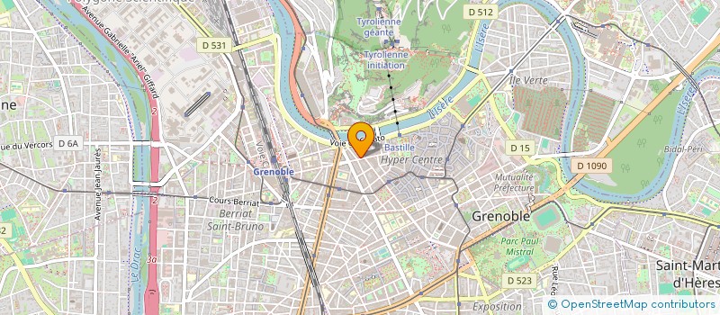 localisation de l'entreprise SCCV LE TERMINUS  GRENOBLE