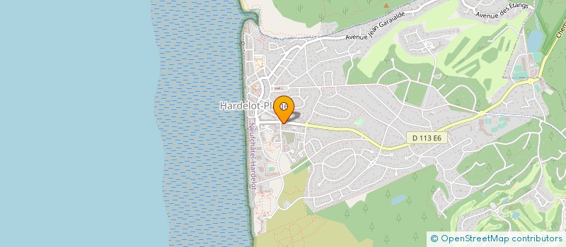 localisation de l'entreprise SCCV LE TOUQUET RUE DE LONDRES  NEUFCHATEL-HARDELOT