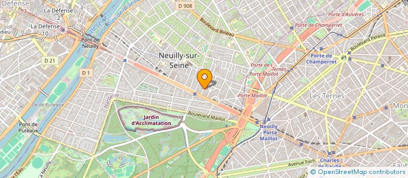 localisation de l'entreprise SCCV LE VENTOSE à NEUILLY-SUR-SEINE