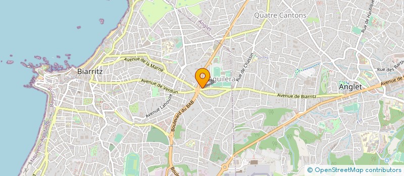 localisation de l'entreprise SCCV LEIA à BIARRITZ