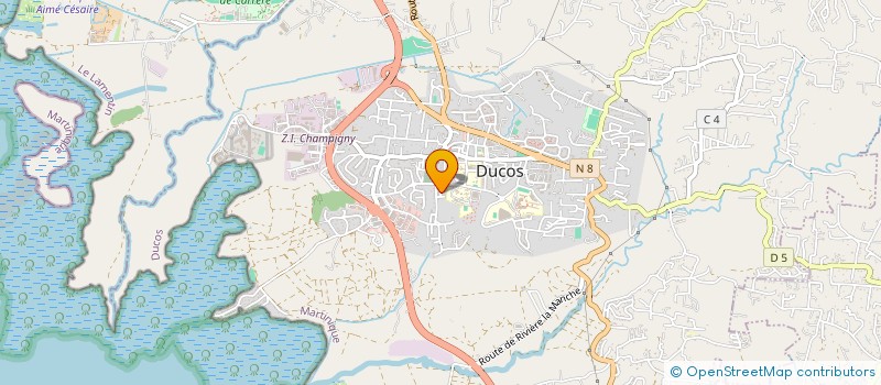 localisation de l'entreprise SCCV LEOS à DUCOS
