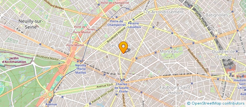 localisation de l'entreprise SCCV LES ACACIAS à PARIS