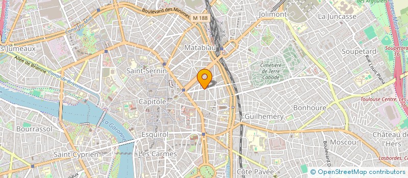 localisation de l'entreprise SCCV LES AILES DE MONTAUDRAN à TOULOUSE