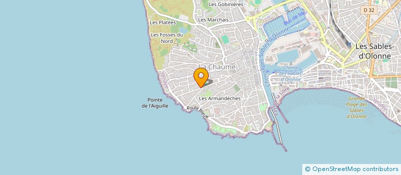 localisation de l'entreprise SCCV LES ALISIERS à LES SABLES D'OLONNE