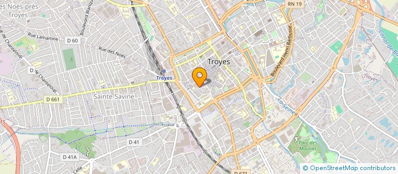 localisation de l'entreprise SCCV LES ASTURIES à TROYES