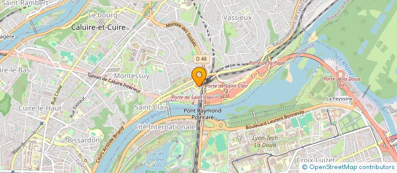 localisation de l'entreprise SCCV LES BALCONS D'ALEXANDRE à CALUIRE-ET-CUIRE