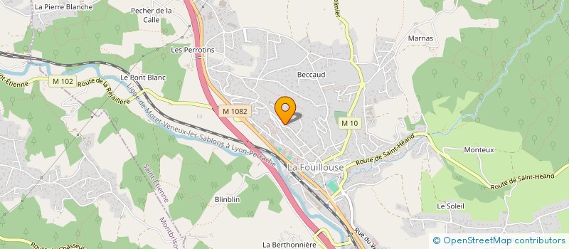 localisation de l'entreprise SCCV LES BALCONS DE LA BIEVRE à LA FOUILLOUSE