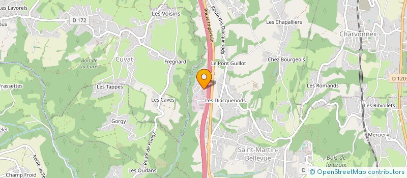 localisation de l'entreprise SCCV LES BELLES ROCHES  FILLIERE