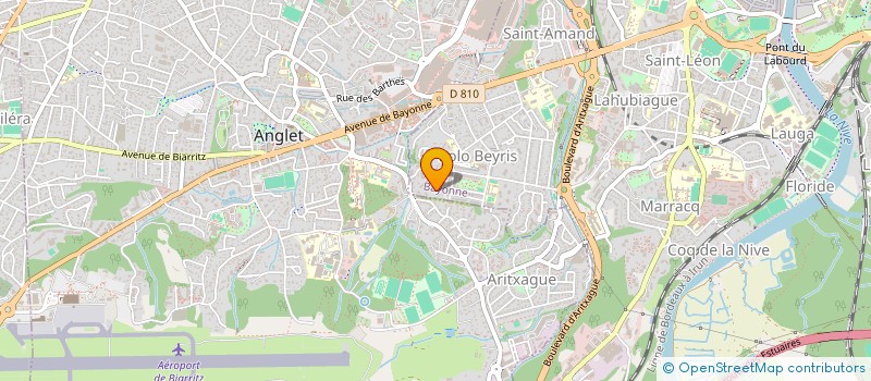 localisation de l'entreprise SCCV LES BERGES DU GAVE à BAYONNE