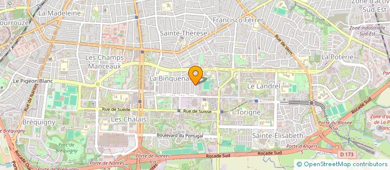 localisation de l'entreprise SCCV LES BRISES LAMES à RENNES