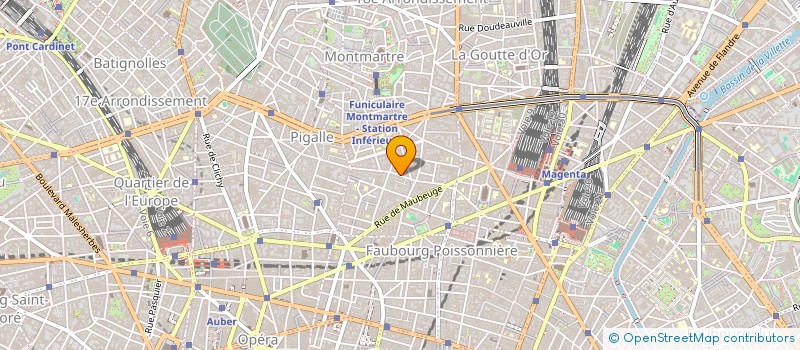 localisation de l'entreprise SCCV LES CASCADES  PARIS