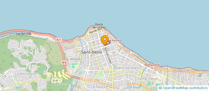 localisation de l'entreprise SCCV LES CEDRES à SAINT-DENIS