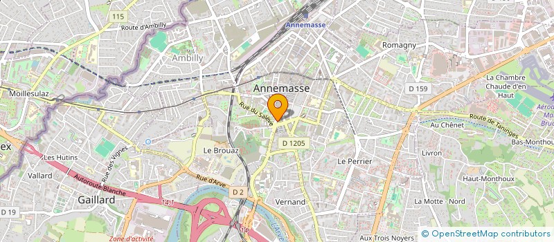localisation de l'entreprise SCCV LES CHALETS DE LA RONNAZ à ANNEMASSE