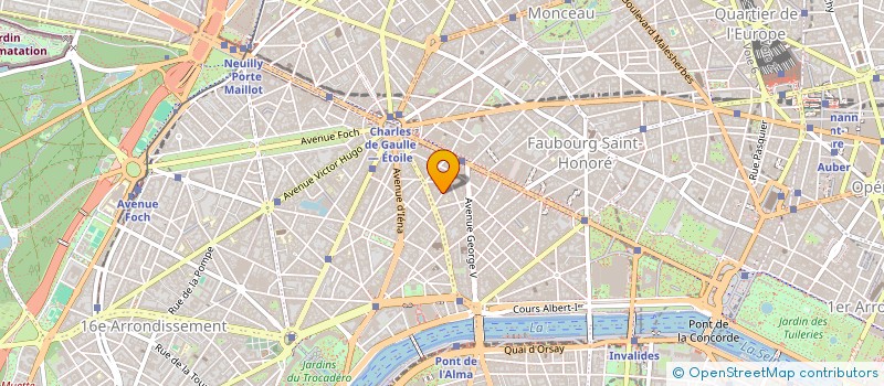 localisation de l'entreprise SCCV LES CHALETS DU LAC  PARIS