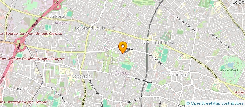 localisation de l'entreprise SCCV LES COTEAUX à BORDEAUX