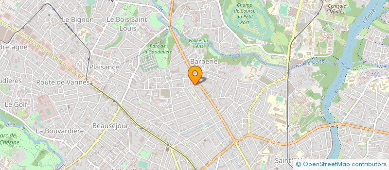 localisation de l'entreprise SCCV LES COUCOUS à NANTES