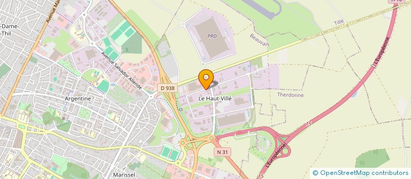 localisation de l'entreprise SCCV LES CYCLAMENS  BEAUVAIS