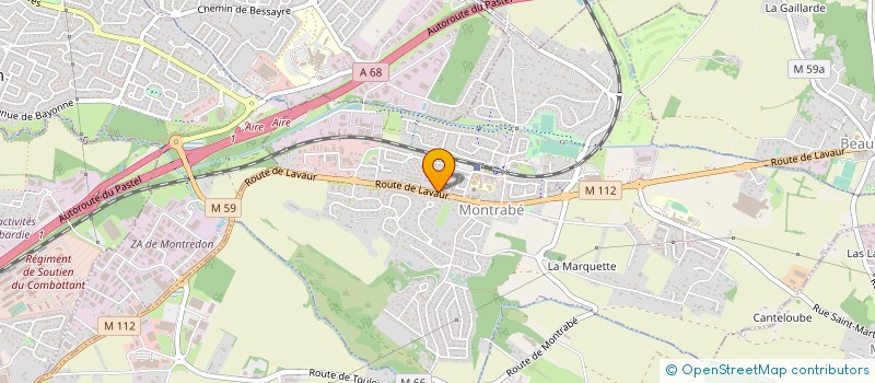 localisation de l'entreprise SCCV LES DEUX TILLEULS à MONTRABE