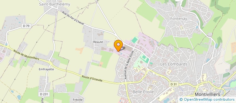 localisation de l'entreprise SCCV LES ECURIES  MONTIVILLIERS