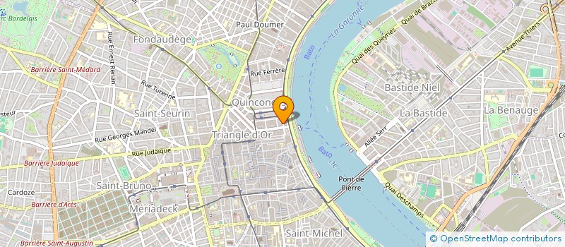localisation de l'entreprise SCCV LES EMBRUNS à BORDEAUX