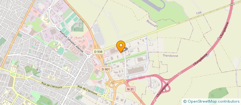 localisation de l'entreprise SCCV LES EPICEAS  BEAUVAIS