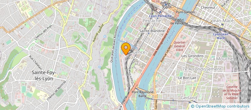 localisation de l'entreprise SCCV LES FERMES DE L'ALPE  LYON