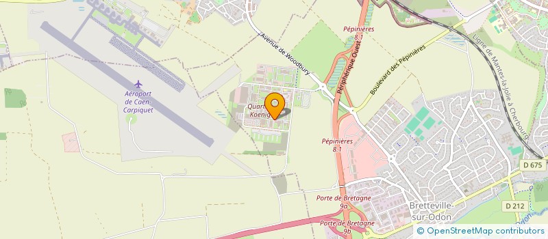 localisation de l'entreprise SCCV LES FLEURS à BRETTEVILLE-SUR-ODON