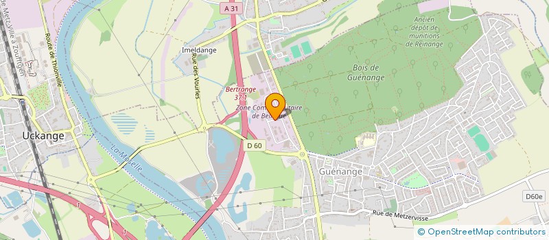 localisation de l'entreprise SCCV LES FLEURS DE PAGNY  GUENANGE