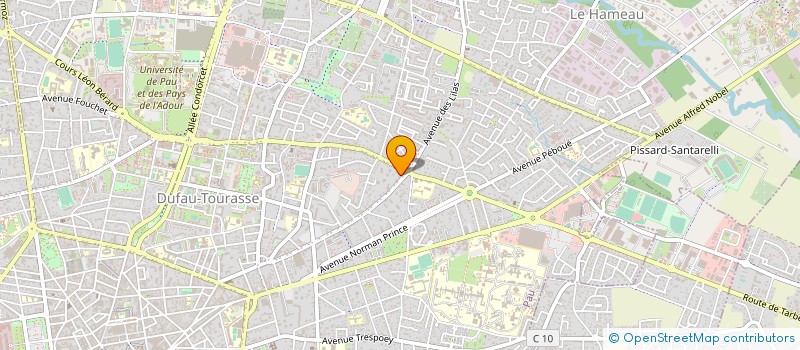 localisation de l'entreprise SCCV LES FONTAINES DE TOSCANY  BIZANOS