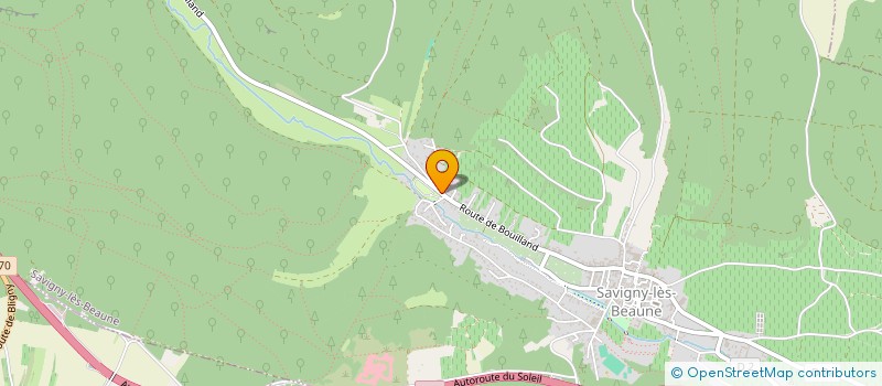 localisation de l'entreprise SCCV LES GEOPIERRES à SAVIGNY-LES-BEAUNE