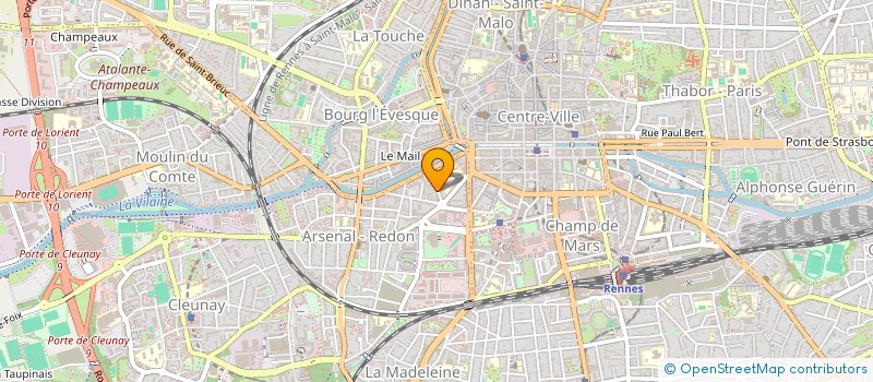 localisation de l'entreprise SCCV LES HAMEAUX DE L'ESTRAN  RENNES