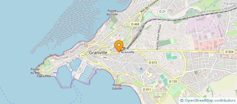 localisation de l'entreprise SCCV LES HAMEAUX DU LEVANT  GRANVILLE