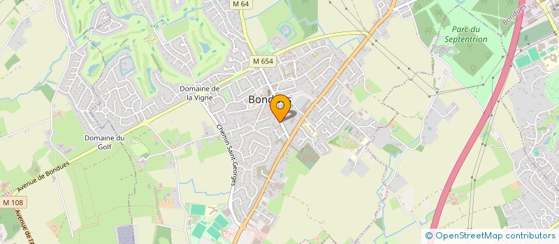 localisation de l'entreprise SCCV LES HAUTS DE FACHES à VANNES