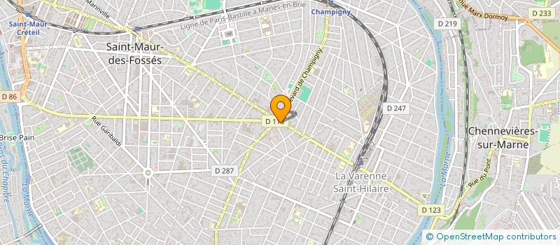 localisation de l'entreprise SCCV LES JARDINS D'INDIA à SAINT-MAUR-DES-FOSSES