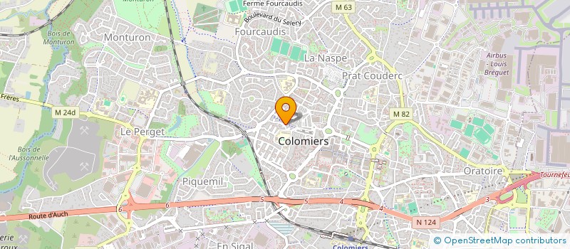 localisation de l'entreprise SCCV LES JARDINS DE DIONYS à COLOMIERS